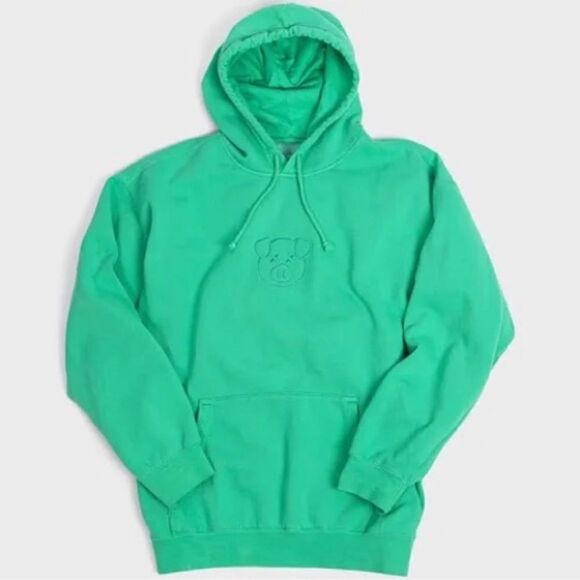 Shane Dawson x Jeffree Star Emerald Green Pig Hoodie Large Pullover Sweatshirt - Picture 1 of 10